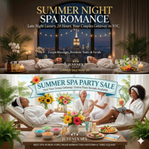 opening 24hrs, we provide Romantic couples spa, in New York NYC, Juvenex Spa