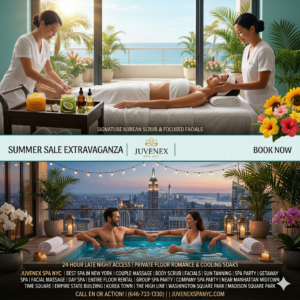 Summer spa sale in NYC Juvenex Spa